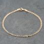 Second Hand 9ct Yellow Gold 7.5 Inch Anchor Chain Bracelet 41061318