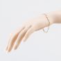 Second Hand 9ct Yellow Gold 7.5 Inch Figaro Chain Bracelet 41061364