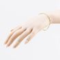 Second Hand 9ct Yellow Gold Twisted 7 Inch Curb Chain Bracelet 41061368