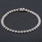 Second Hand 18ct White Gold 7 Inch Fourty-Two Round Brilliant Cut Diamond Bracelet 4107850