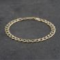 Second Hand 9ct Yellow Gold 8.5 Inch Curb Chain Bracelet 41081219