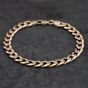 Second Hand 9ct Yellow Gold 8.5 Inch Curb Chain Bracelet 41081278