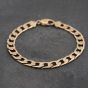 Second Hand 9ct Yellow Gold 8.5 Inch Curb Chain Bracelet 41081285