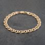 Second Hand 9ct Yellow Gold 8.5 Inch Anchor Chain Bracelet 41081288