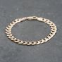 Second Hand 9ct Yellow Gold 8 Inch Curb Chain Bracelet 41081289