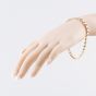 Second Hand 9ct Yellow Gold 8.5 Inch Curb Chain Bracelet 41081302