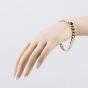 Second Hand 9ct Yellow Gold 8 Inch Curb Chain Bracelet 41081306
