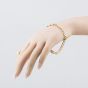 Second Hand 9ct Yellow Gold 9 Inch Curb Chain Bracelet 41081307