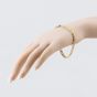 Second Hand 9ct Yellow Gold 8.5 Inch Curb Chain Bracelet 41081310