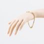 Second Hand 9ct Yellow Gold 9.5 Inch Curb Chain Bracelet 41081314