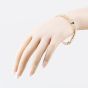 Second Hand 9ct Yellow Gold Double Link 8 Inch Curb Chain Bracelet 41081320
