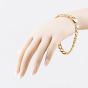 Second Hand 9ct Yellow Gold 9 Inch Curb Chain Bracelet 41081330