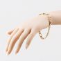 Second Hand 9ct Yellow Gold 9 Inch Figaro Chain Bracelet 41081333