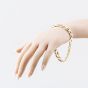 Second Hand 9ct Yellow Gold 9.5 Inch Curb Chain Bracelet 41081336