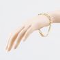 Second Hand 9ct Yellow Gold 8.5 Inch Figaro Chain Bracelet 41081344