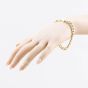 Second Hand 9ct Yellow Gold 8 Inch Curb Chain Bracelet 41081350
