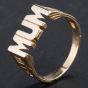 Second Hand 9ct Yellow Gold MUM Ring 4110004