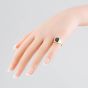 Second Hand 9ct Yellow Gold Onyx Oblong Signet Ring 41101297