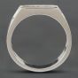 Second Hand 9ct White Gold Cubic Zirconia Oblong Dress Ring 41101357