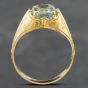 Second Hand Vintage Yellow Gold Glass Dress Ring 41101495
