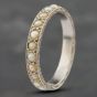 Second Hand Vintage Platinum Seed Pearl Full Eternity Ring 41101497