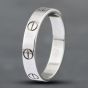 Second Hand 18ct White Gold Cartier Band Ring 41102285