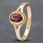 Second Hand 9ct Yellow Gold Tourmaline Dress Ring 41102366