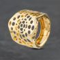 Second Hand 18ct Yellow Gold Openwork Flower Design Ring 41102390