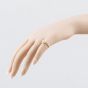 Second Hand 18ct Yellow Gold Cubic Zirconia Flower Cluster Ring 41102989