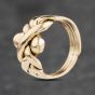 Second Hand 9ct Yellow Gold Puzzle Patterned Ring 41103065