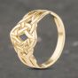 Second Hand 9ct Yellow Gold Celtic Dress Ring 41103219
