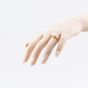 Second Hand 18ct Yellow Gold Cultured Pearl Single Stone Dress Ring 41103275