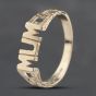 Second Hand 9ct Yellow Gold Mum Signet Ring 41103322