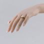 Second Hand 9ct Yellow Gold Cultured Pearl Dress Ring 41103424
