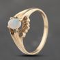 Second Hand Vintage Yellow Gold Opal Dress Ring 41103624