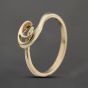 Second Hand 9ct Yellow Gold Swirl Dress Ring 41103719