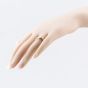 Second Hand 9ct Yellow Gold Swirl Dress Ring 41103719