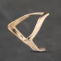 Second Hand Rose Gold Full Wishbone Ring 41103819