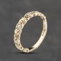 Second Hand 9ct Yellow Gold Cubic Zirconia Band Ring 41103833