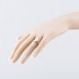 Second Hand Vintage 9ct Rose Gold Opal Oval Rope Edged Dress Ring 41103915