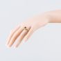 Second Hand Vintage Yellow Gold Smoky Quartz Oval Rope Edge Dress Ring 41103990