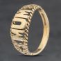 Second Hand 9ct Yellow Gold Mum Signet Ring 41104033