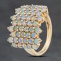 Second Hand 9ct Yellow Gold Opal Dress Ring 41104040