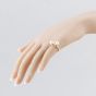 Second Hand 9ct Yellow Gold Cultured Pearl Rope Twist Dress Ring 41104067