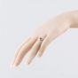 Second Hand 9ct Yellow Gold Onyx Heart Shape Signet Ring 41104123