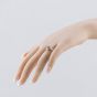 Second Hand 9ct Yellow Gold Oval Dress Ring 41104143