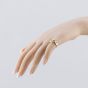 Second Hand 9ct Yellow Gold Tree Of Life Inspired Band Ring 41104152