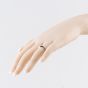 Second Hand 9ct White Gold Aquamarine Square Cut Dress Ring 41104166