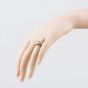 Second Hand 9ct Yellow Gold Two Row Twist Dress Ring 411002160931