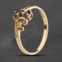 Second Hand 9ct Yellow Gold Amethyst Dress Ring 41104226